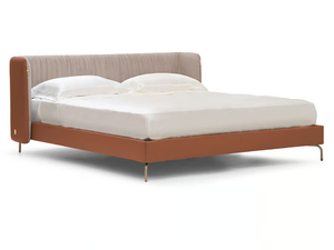 LEJLA - Leather double bed _ formitalia luxury group